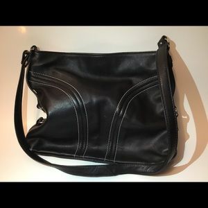 White Mountain black shoulder bag